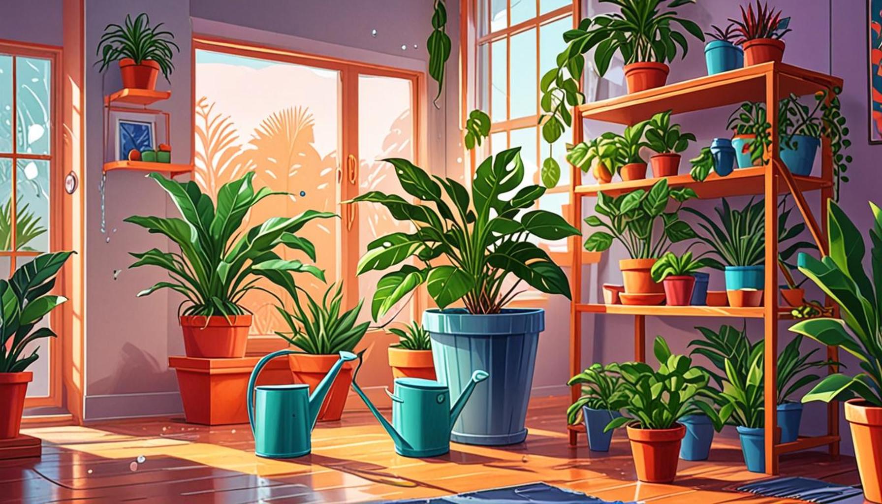 Best Practices for Watering Indoor Plants: A Beginner’s Guide