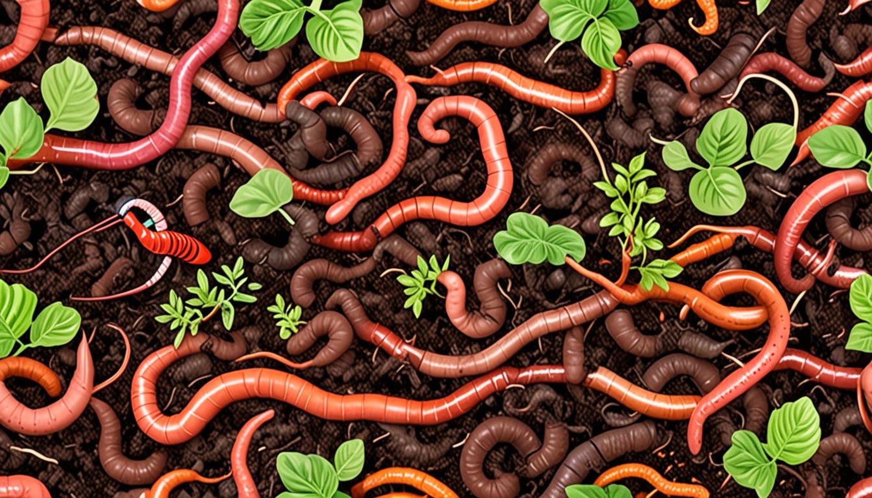 How to Implement the Soil Enrichment Technique with Earthworms in Home Gardening